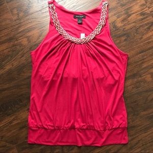 WHBM | Pink Gold Brandies Tank